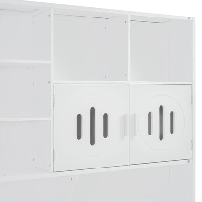 Daybed With All-In-One Cabinet And Shelf - The Sleep Loft - Online Mattress Showroom NYC