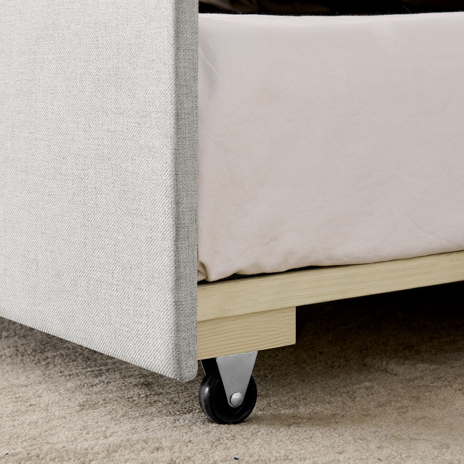Daybed With Pop Up Trundle And USB Charging Armrest - The Sleep Loft - Online Mattress Showroom NYC