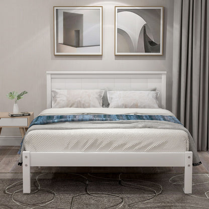 Platform Bed Frame With Headboard - The Sleep Loft - Online Mattress Showroom NYC