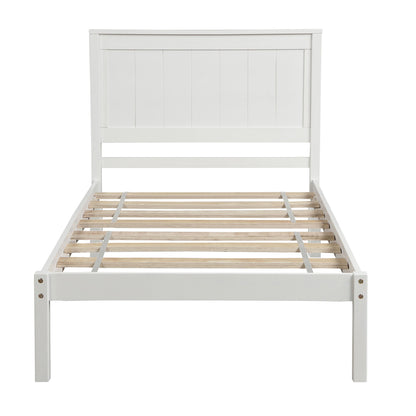 Platform Bed Frame With Headboard - The Sleep Loft - Online Mattress Showroom NYC
