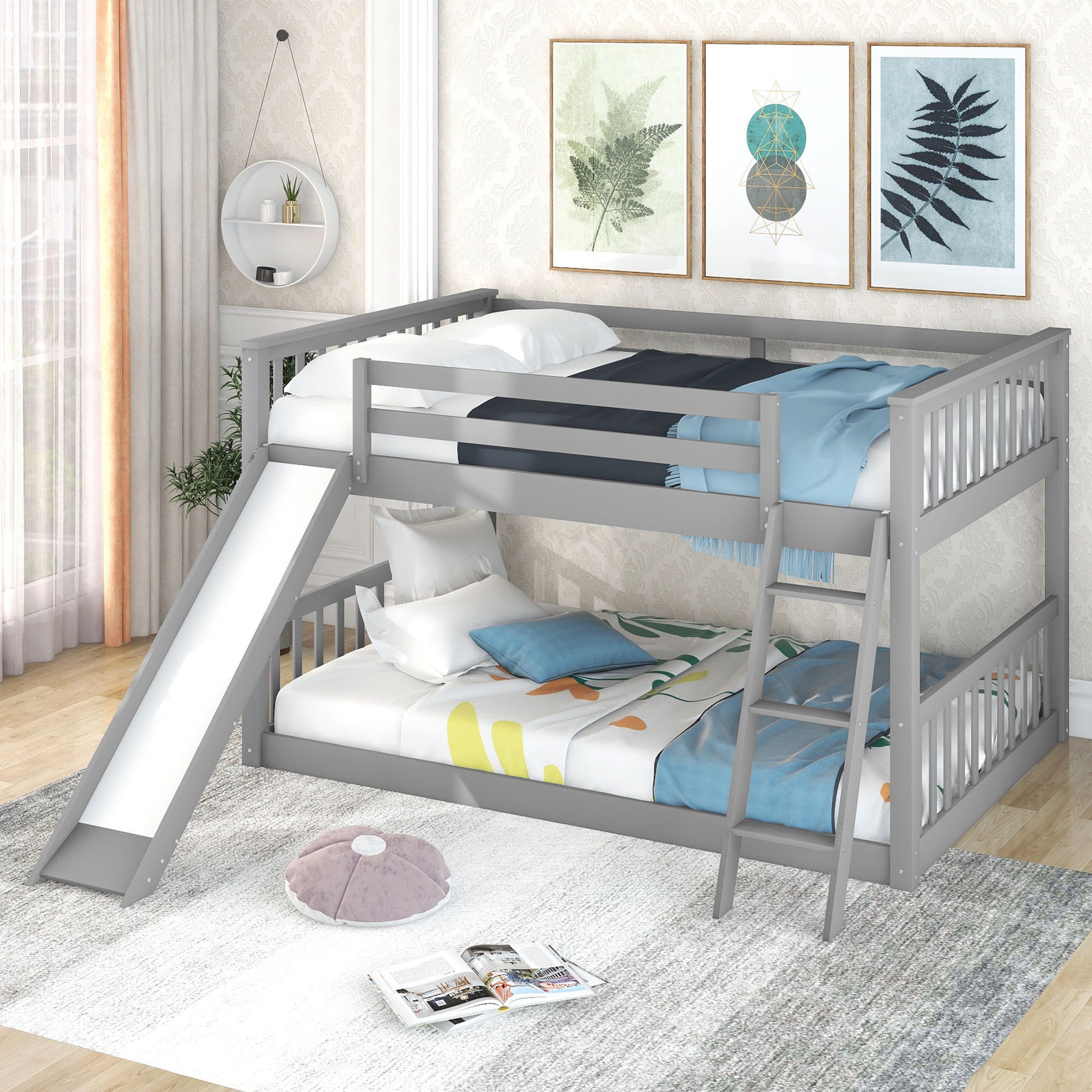 Bunk Bed & Convertible Slide And Ladder - The Sleep Loft - Online Mattress Showroom NYC