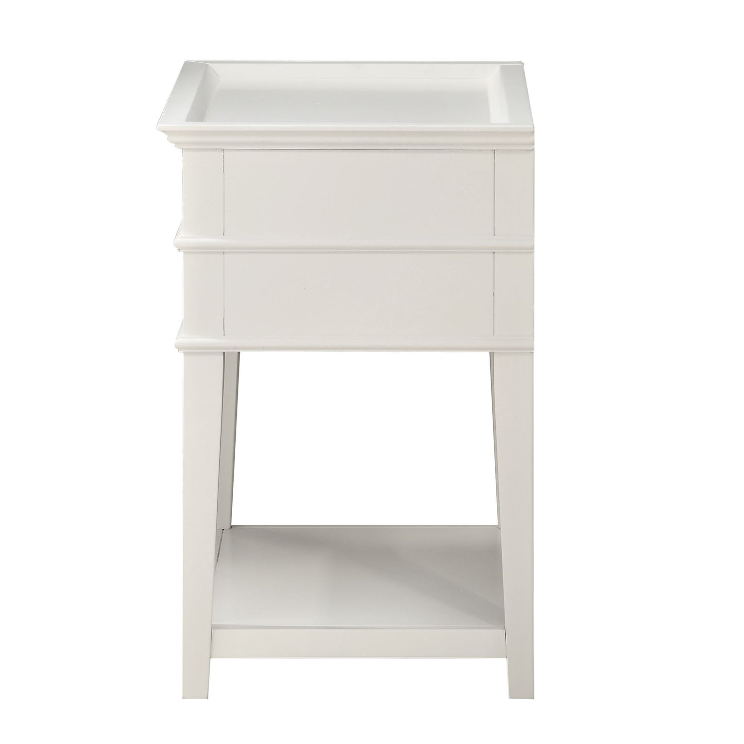 Carmona - 2 Drawer Tray Top Nightstand Pulls - The Sleep Loft - Online Mattress Showroom NYC