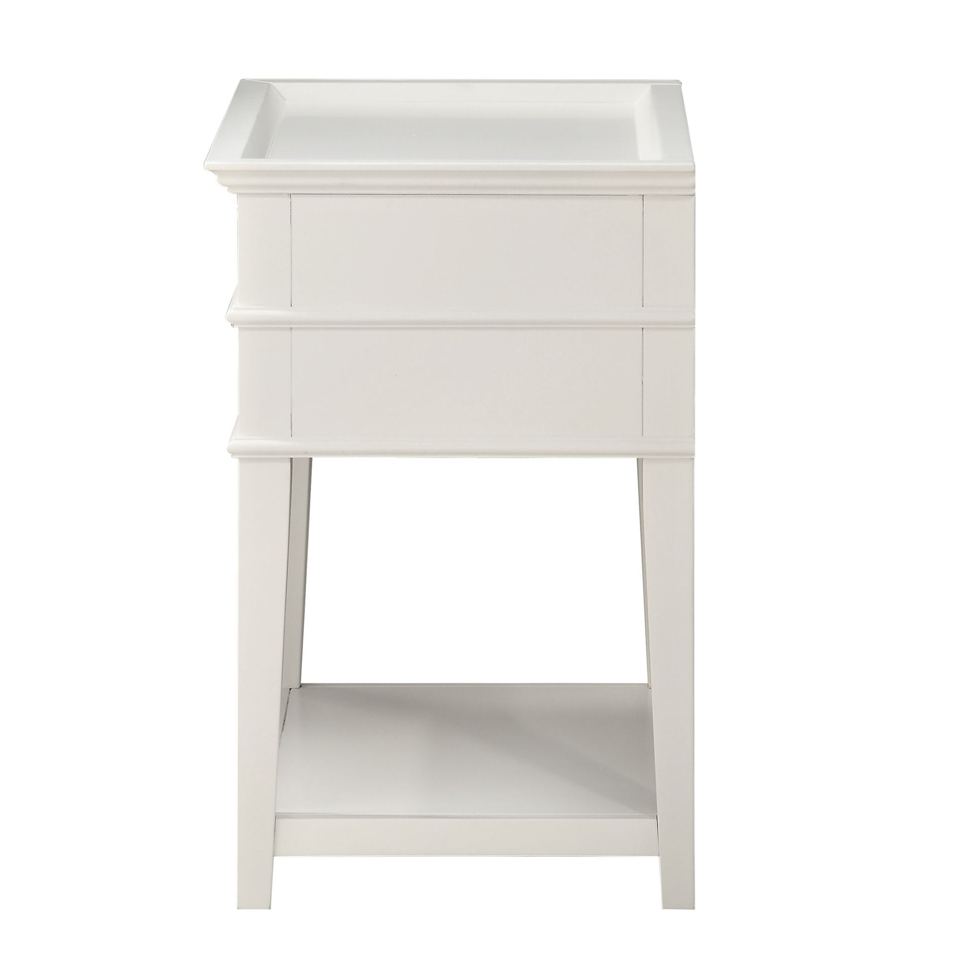 Carmona - 2 Drawer Tray Top Nightstand Pulls - The Sleep Loft - Online Mattress Showroom NYC