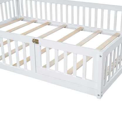 House Platform Bed With Guardrail - The Sleep Loft - Online Mattress Showroom NYC