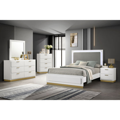 Sophia - 2 Drawer Nightstand - The Sleep Loft - Online Mattress Showroom NYC