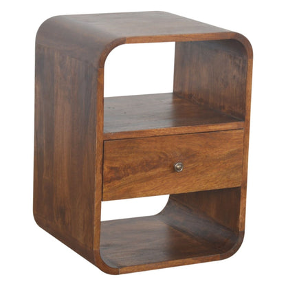 Curve Drawer Nightstand - The Sleep Loft - Online Mattress Showroom NYC