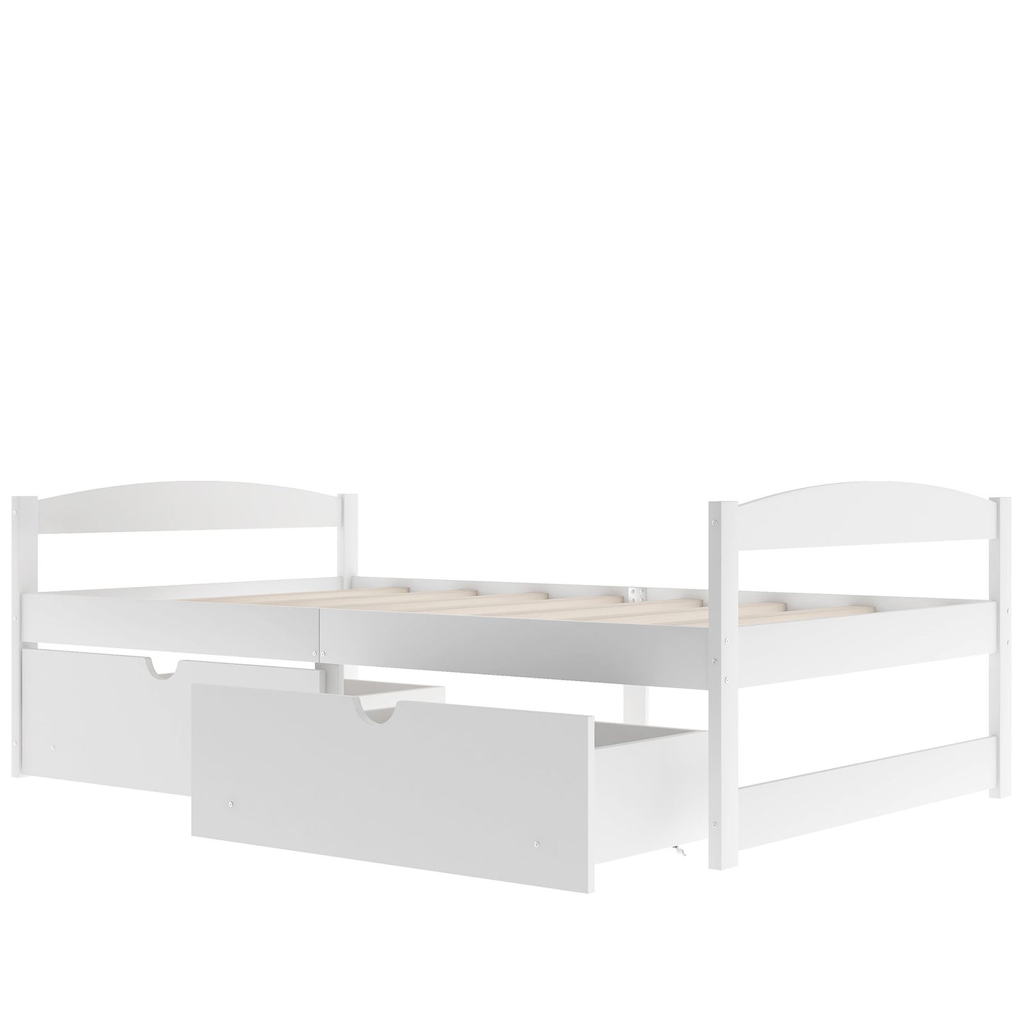 Platform Bed With 2 Drawers - The Sleep Loft - Online Mattress Showroom NYC