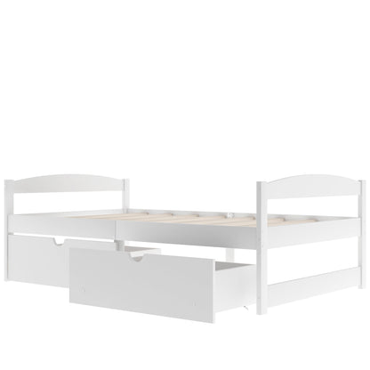 Platform Bed With 2 Drawers - The Sleep Loft - Online Mattress Showroom NYC