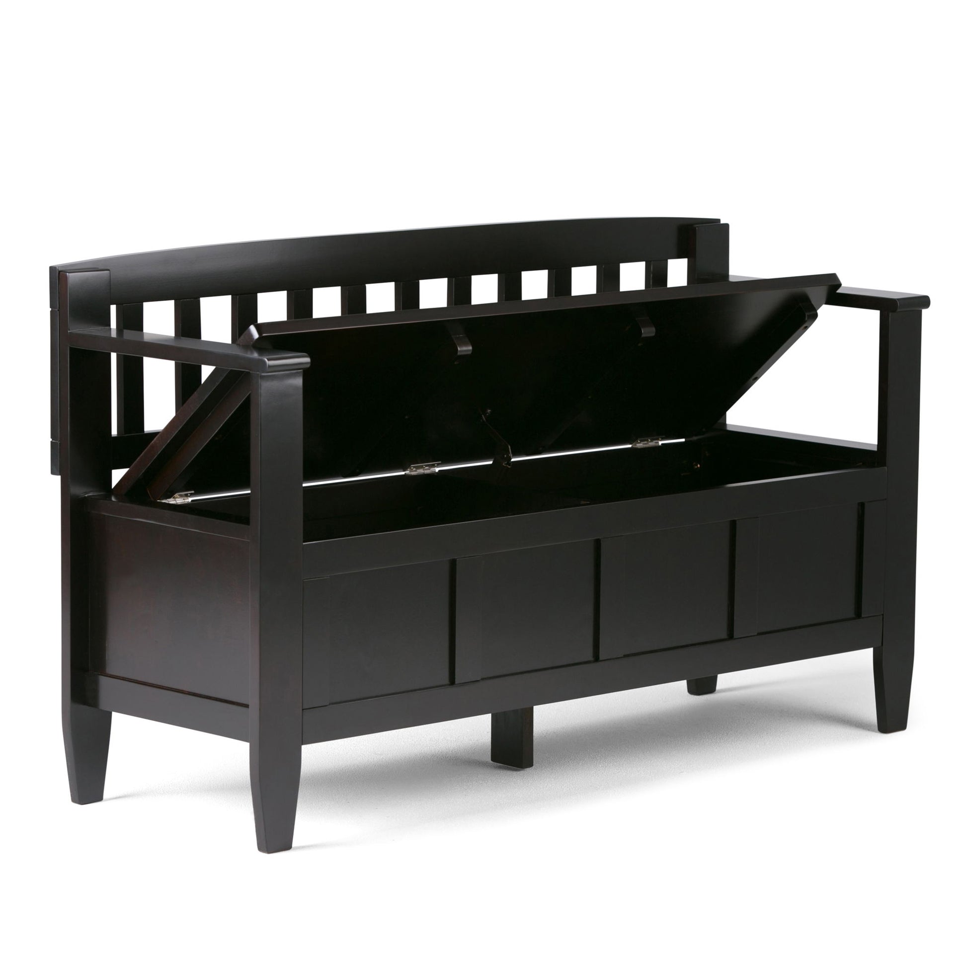 Brooklyn - Handcrafted Entryway Storage Bench - The Sleep Loft - Online Mattress Showroom NYC