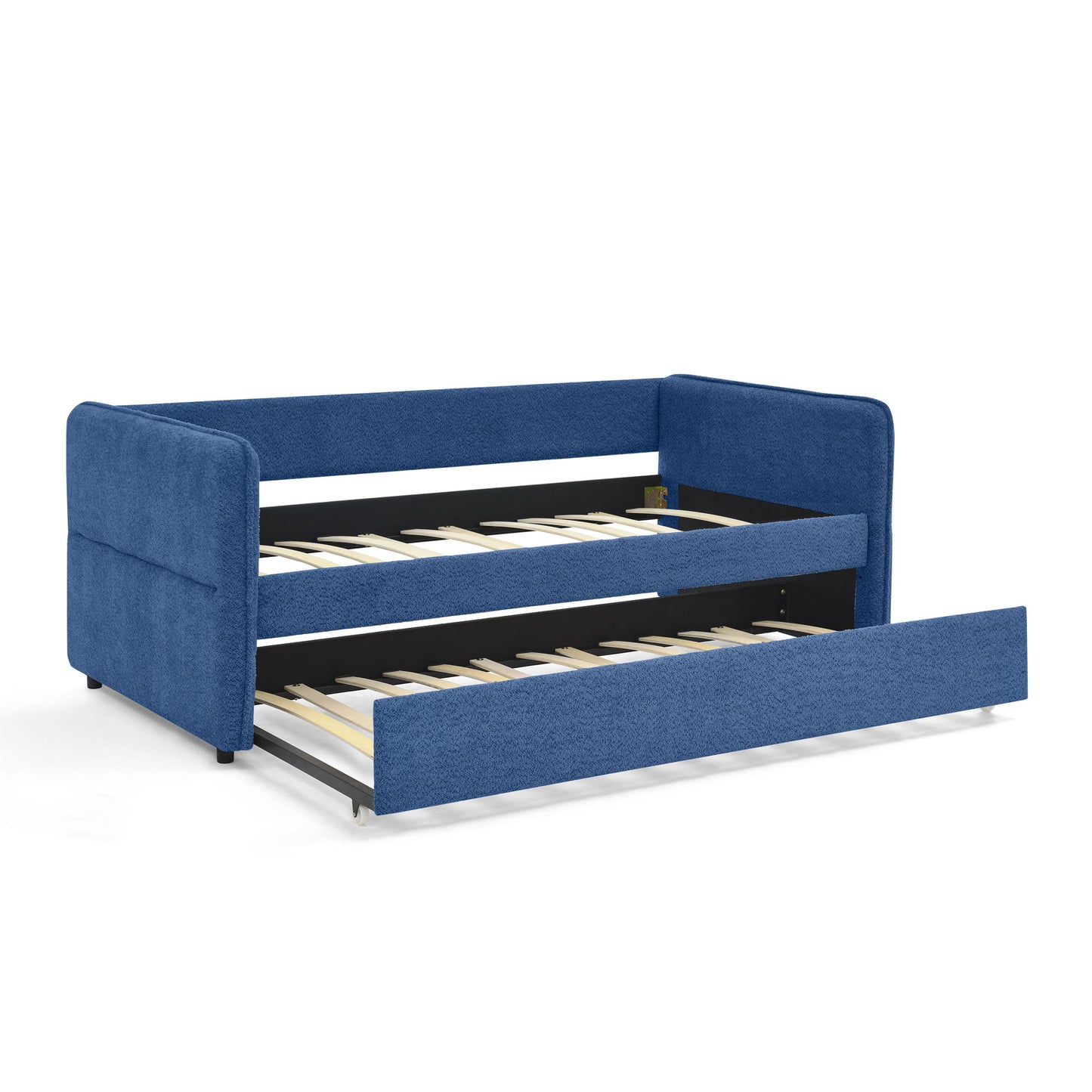 Upholstered Daybed With Pop Up Trundle - The Sleep Loft - Online Mattress Showroom NYC