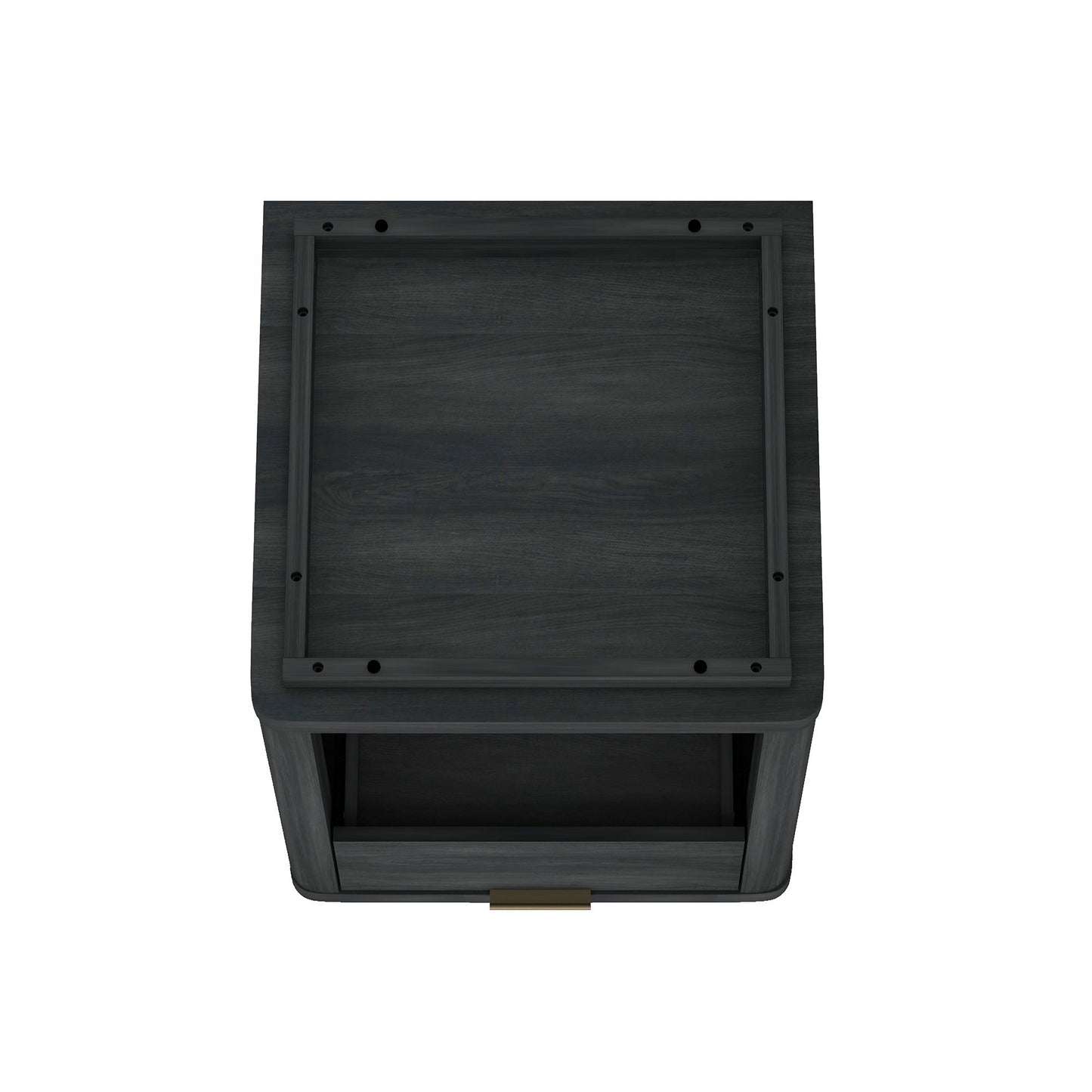 Evelyn - Nightstand With 1 Drawer And Open Shelf - The Sleep Loft - Online Mattress Showroom NYC
