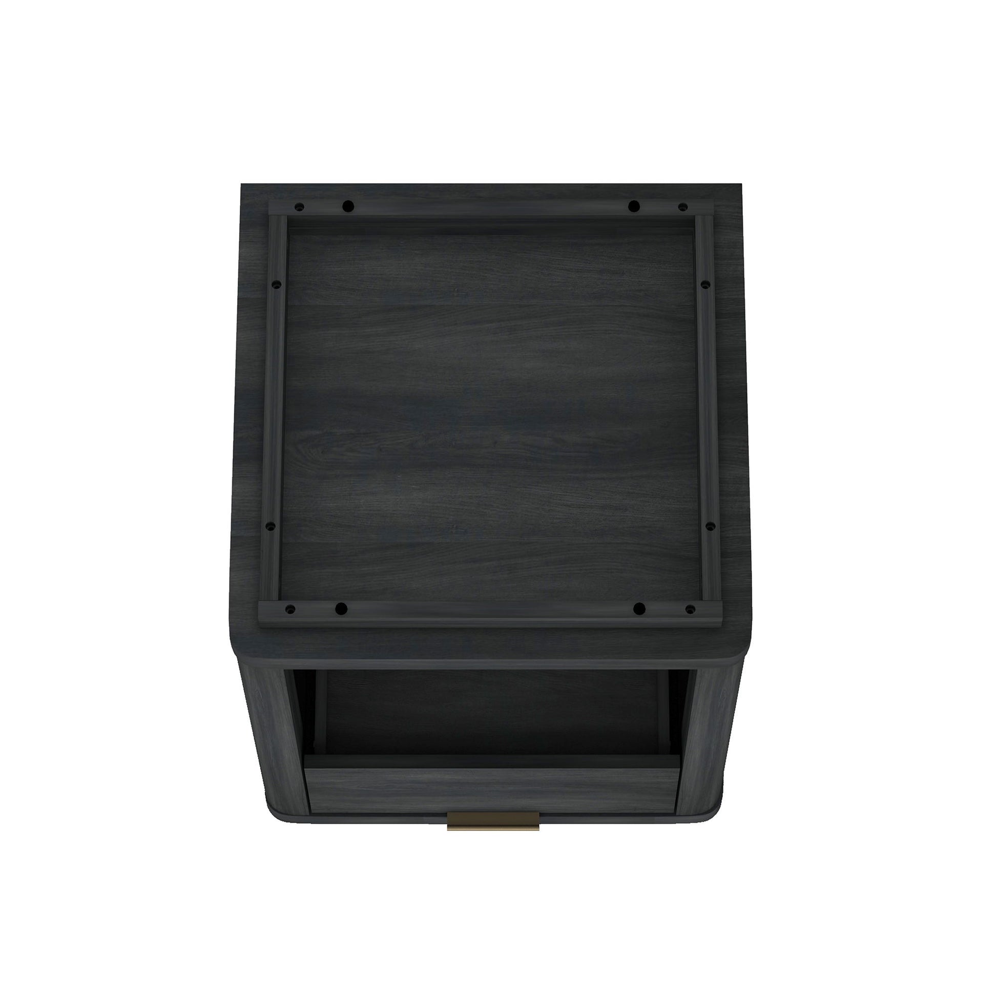 Evelyn - Nightstand With 1 Drawer And Open Shelf - The Sleep Loft - Online Mattress Showroom NYC