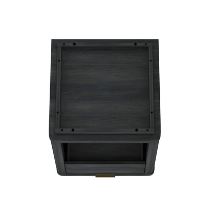 Evelyn - Nightstand With 1 Drawer And Open Shelf - The Sleep Loft - Online Mattress Showroom NYC