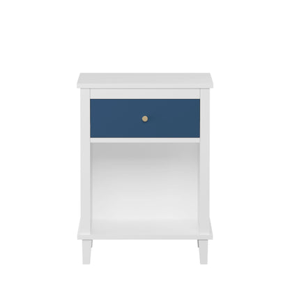 Nightstand With 1 Drawer 1 Shelf - The Sleep Loft - Online Mattress Showroom NYC