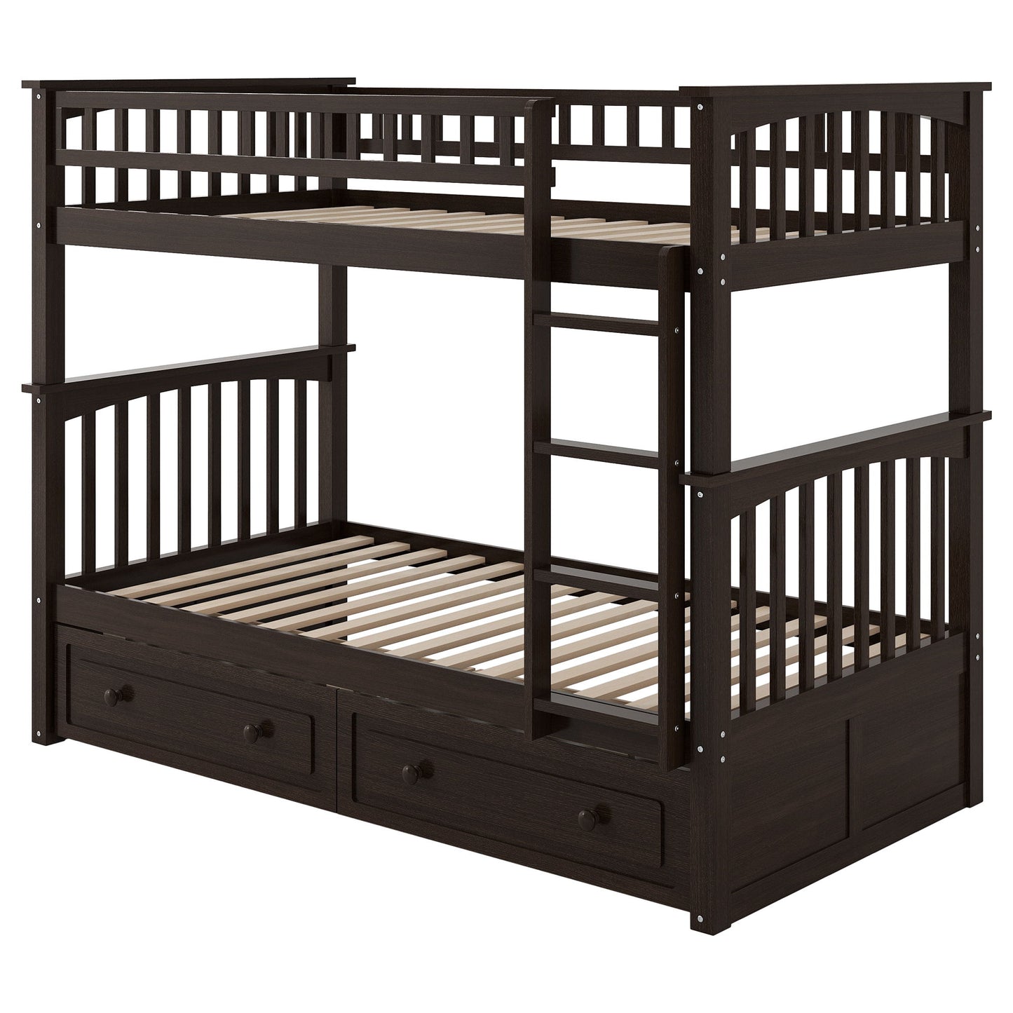 Bunk Bed With Drawers, Convertible Design - The Sleep Loft - Online Mattress Showroom NYC