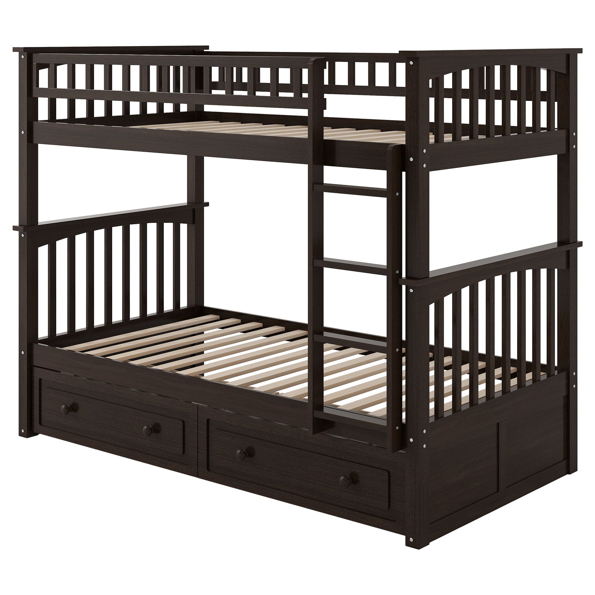 Bunk Bed With Drawers, Convertible Design - The Sleep Loft - Online Mattress Showroom NYC