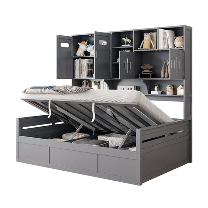 Daybed With All-In-One Cabinet And Shelf - The Sleep Loft - Online Mattress Showroom NYC