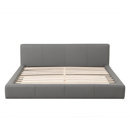 Stylish Upholstered Bed With Birch Wood Frame - The Sleep Loft - Online Mattress Showroom NYC