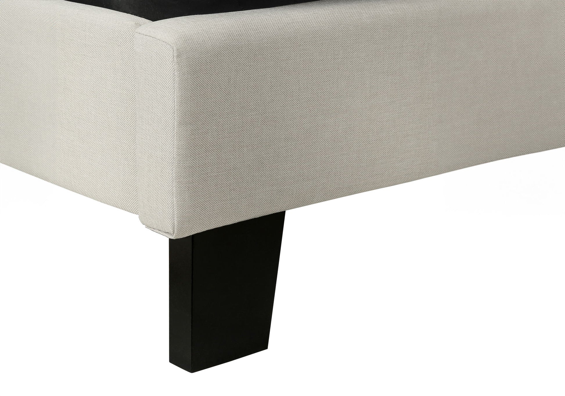 Queen Size Bed, Upholstered, Transitional - Beige - The Sleep Loft - Online Mattress Showroom NYC