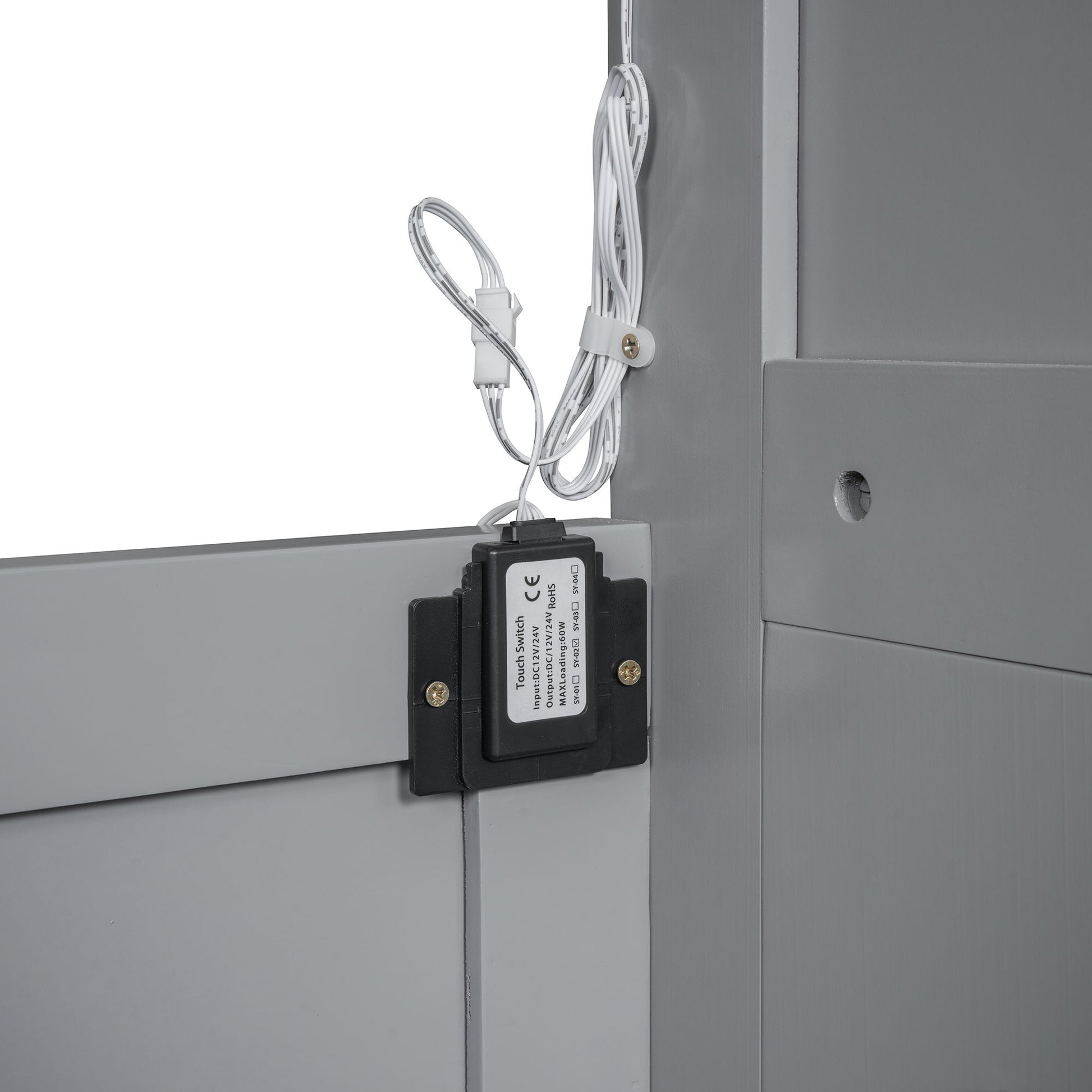 Murphy Wall Bed With Shelves, Wardrobe And LED Lights - The Sleep Loft - Online Mattress Showroom NYC