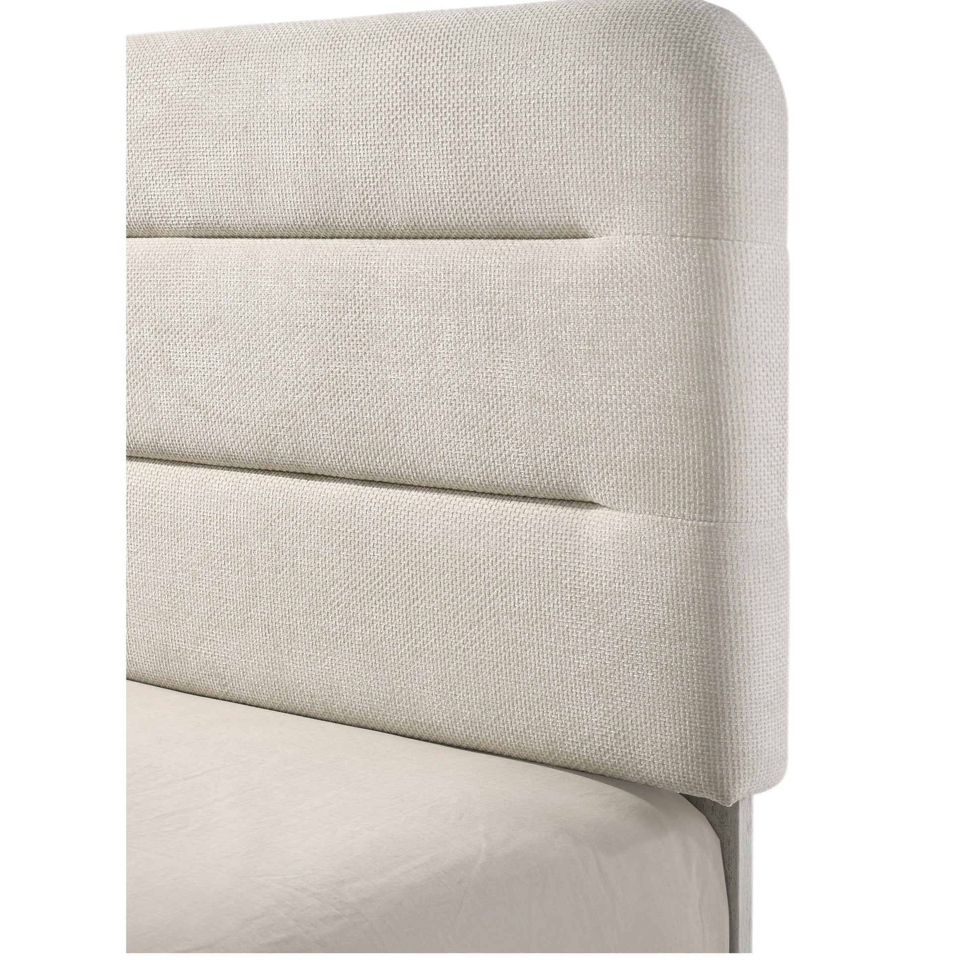 Upholstered Panel Bed, Sleek Lines - The Sleep Loft - Online Mattress Showroom NYC