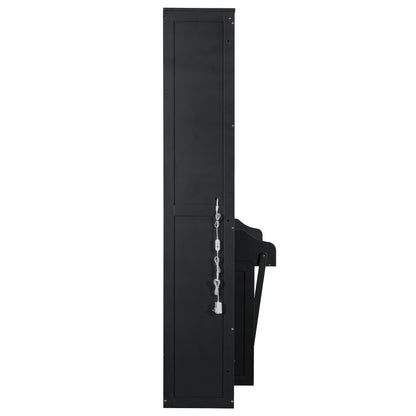 French Style Murphy Platform Bed With Shelf, Side Cabinets, Drawers And LED - The Sleep Loft - Online Mattress Showroom NYC