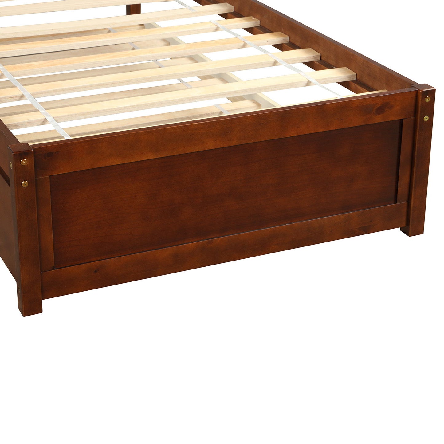 Platform Bed Wood Bed Frame With Trundle - The Sleep Loft - Online Mattress Showroom NYC