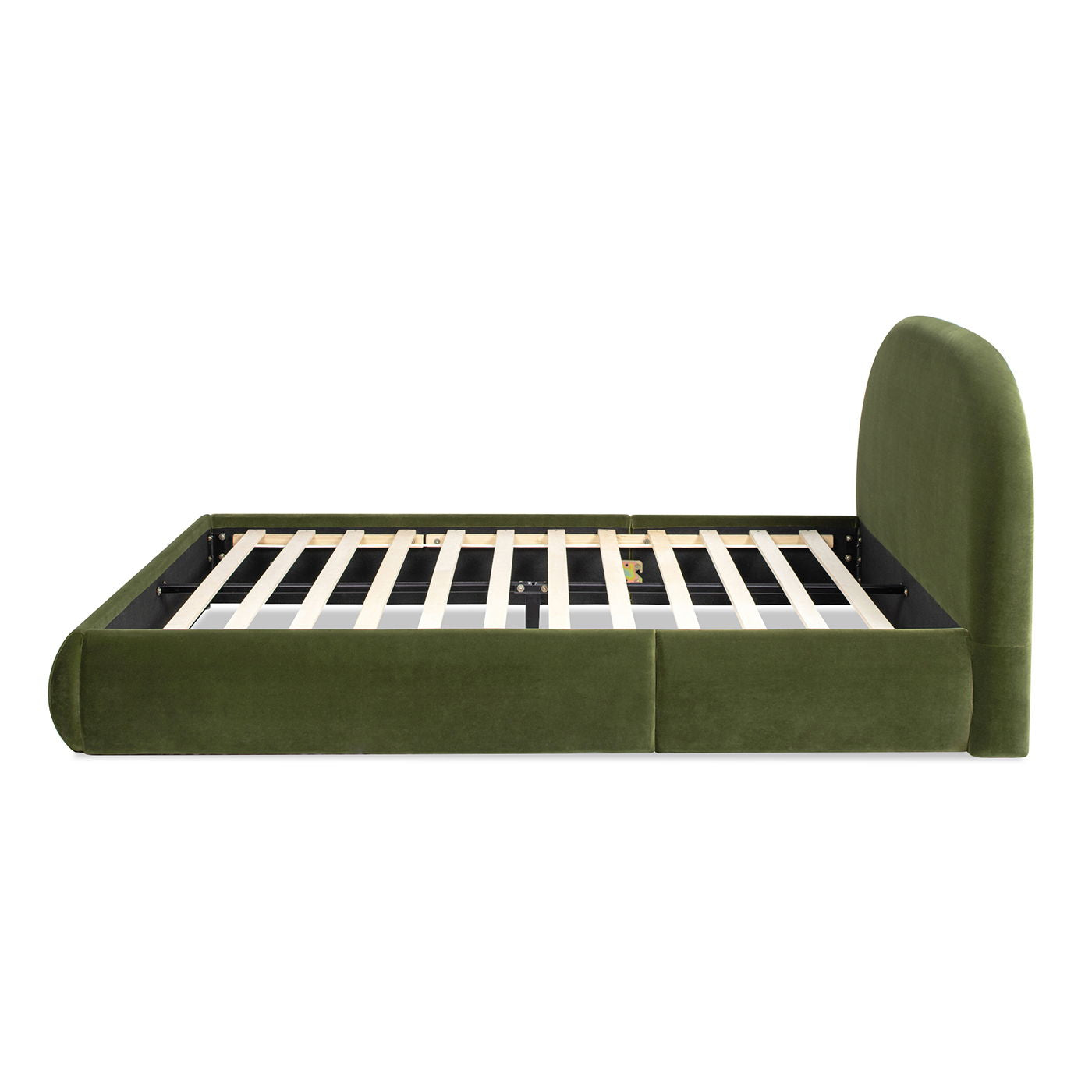 Archie Puffy Grounded - Upholstered Platform Bed - The Sleep Loft - Online Mattress Showroom NYC