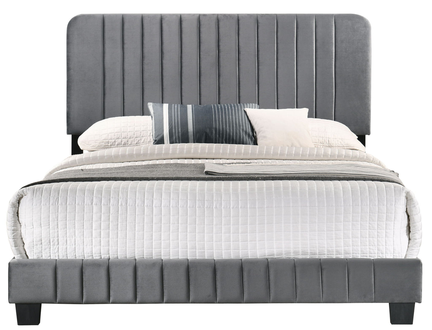 Channel Tufted Bed - The Sleep Loft - Online Mattress Showroom NYC