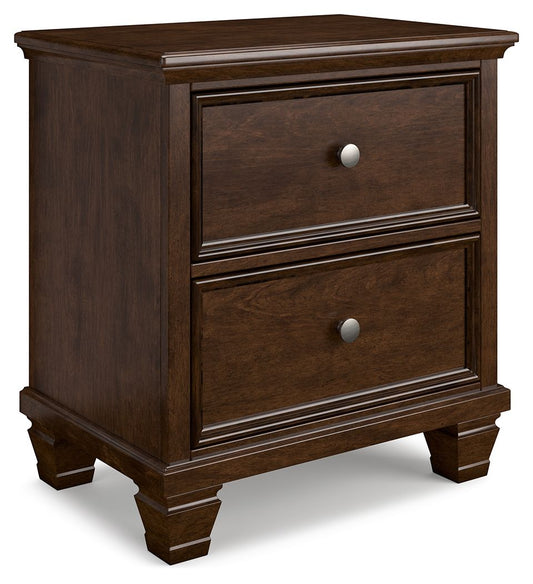 Danabrin - Two Drawer Nightstand - Brown - The Sleep Loft - Online Mattress Showroom NYC