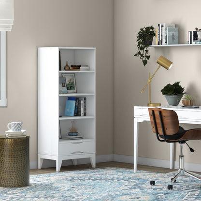 Harper - Handcrafted Bookcase With Storage - The Sleep Loft - Online Mattress Showroom NYC
