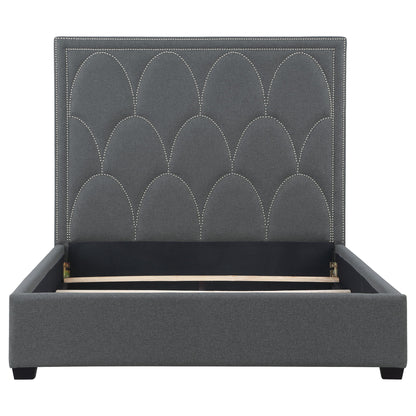 Maille - Panel Bed With Scalloped Headboard - The Sleep Loft - Online Mattress Showroom NYC