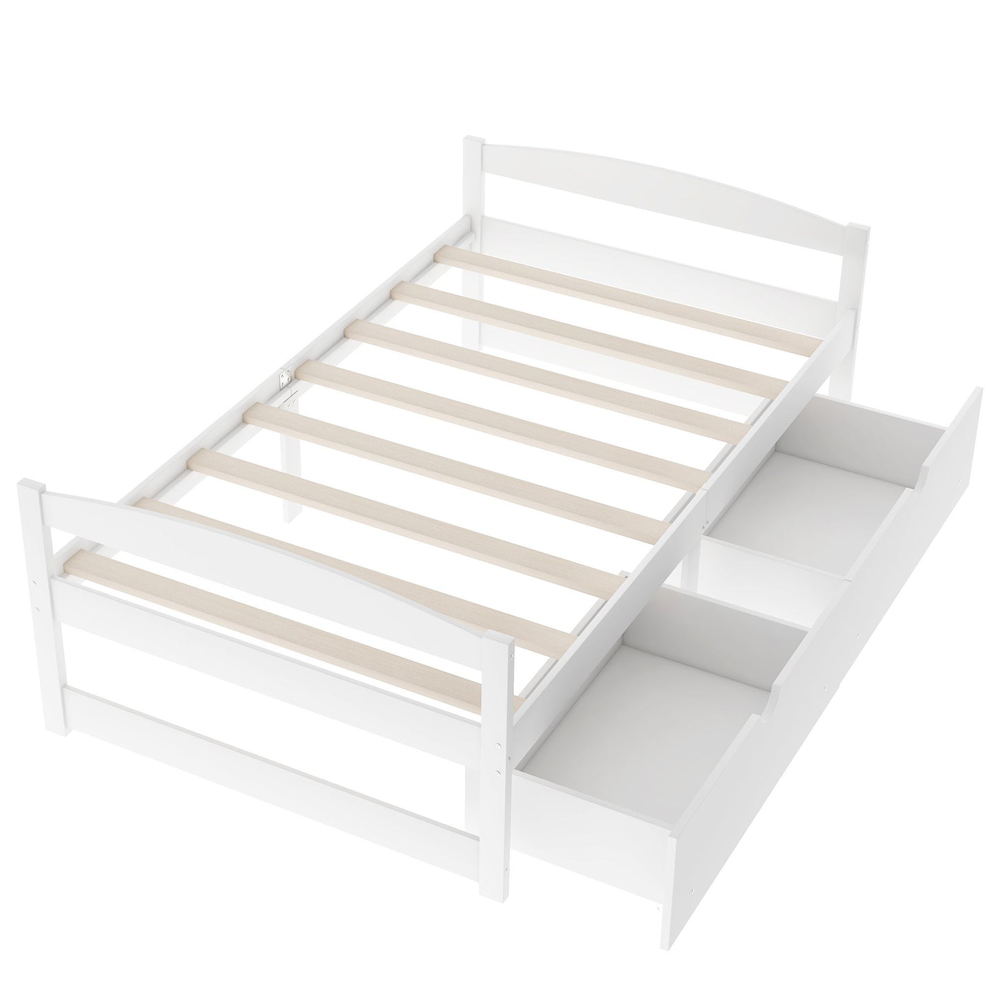 Platform Bed With 2 Drawers - The Sleep Loft - Online Mattress Showroom NYC