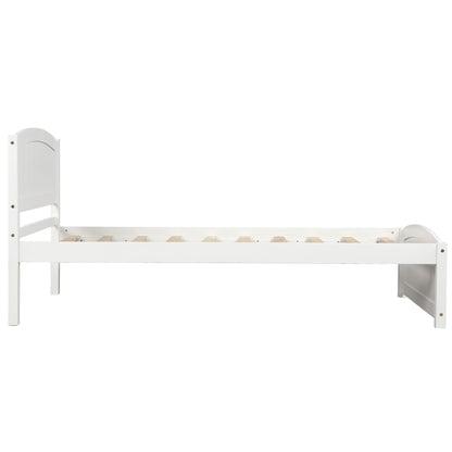 Platform Bed & Headboard, Footboard And Wood Slat Support - The Sleep Loft - Online Mattress Showroom NYC