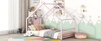 Metal House Bed - The Sleep Loft - Online Mattress Showroom NYC