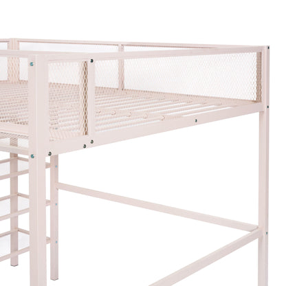 Loft Bed With 4 Tier Shelves And Storage - The Sleep Loft - Online Mattress Showroom NYC