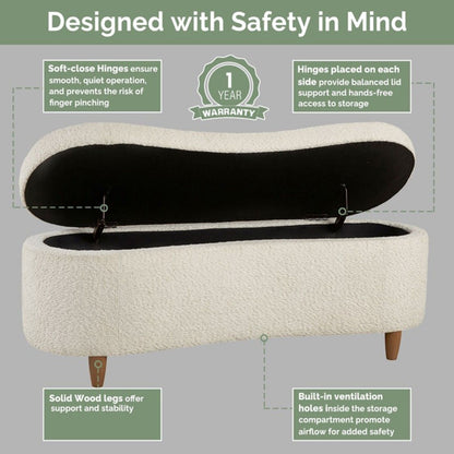 Flip Top Storage Bench - The Sleep Loft - Online Mattress Showroom NYC