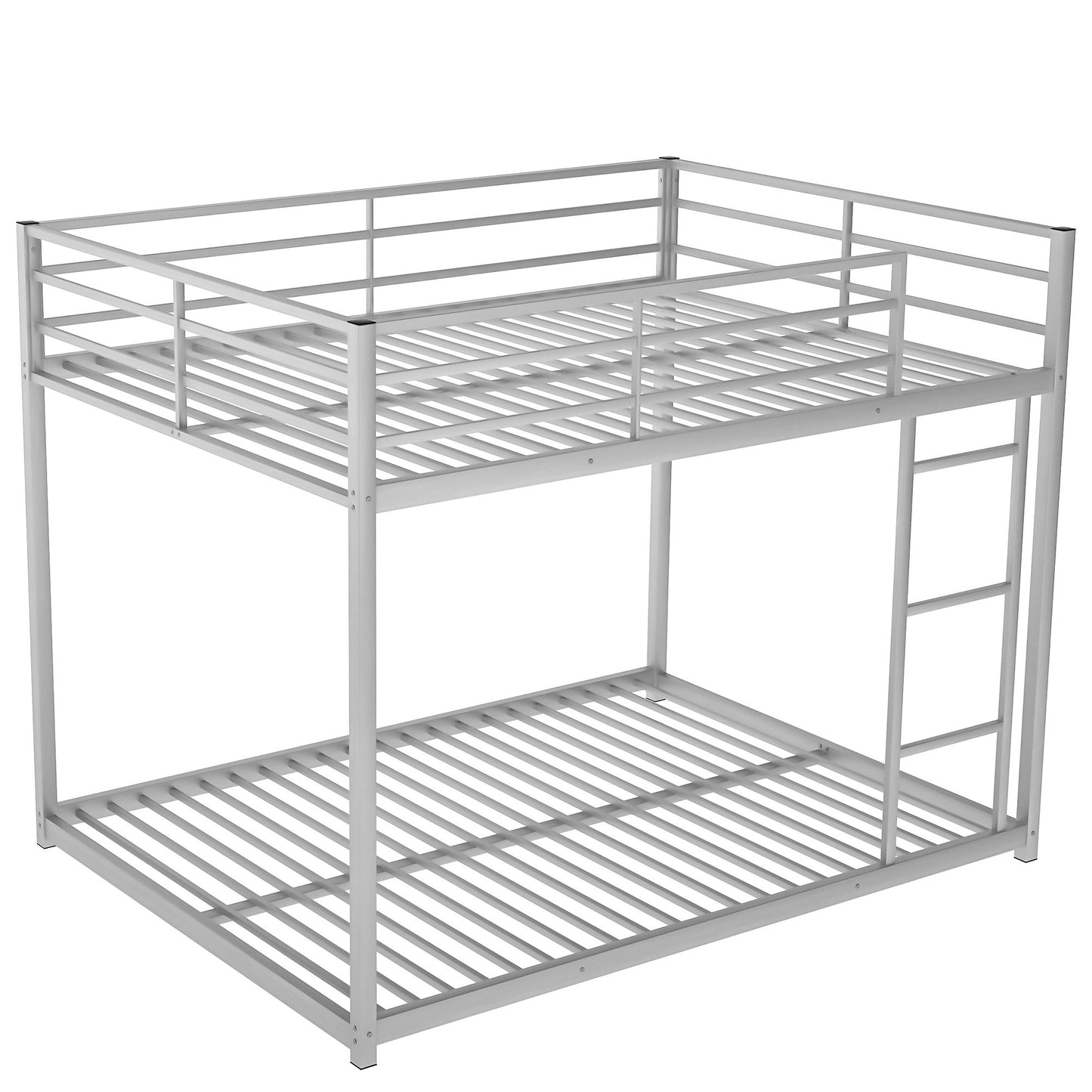 Metal Bunk Bed, Low Bunk Bed With Ladder - The Sleep Loft - Online Mattress Showroom NYC