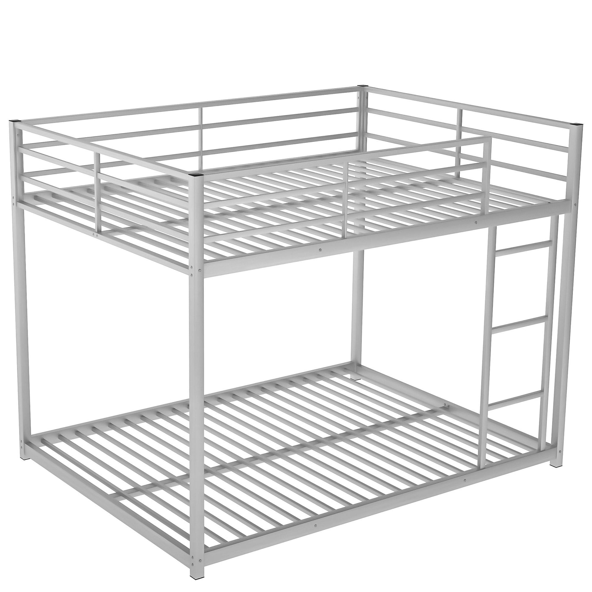 Metal Bunk Bed, Low Bunk Bed With Ladder - The Sleep Loft - Online Mattress Showroom NYC