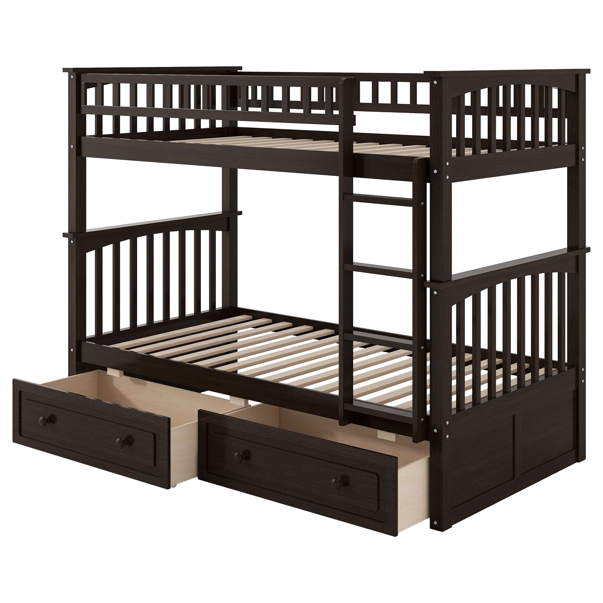 Bunk Bed With Drawers, Convertible Design - The Sleep Loft - Online Mattress Showroom NYC