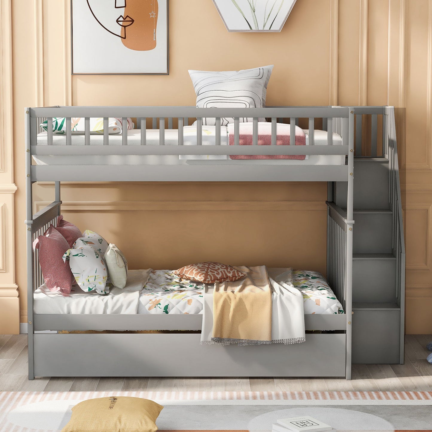 Bunk Bed With Staircase - The Sleep Loft - Online Mattress Showroom NYC