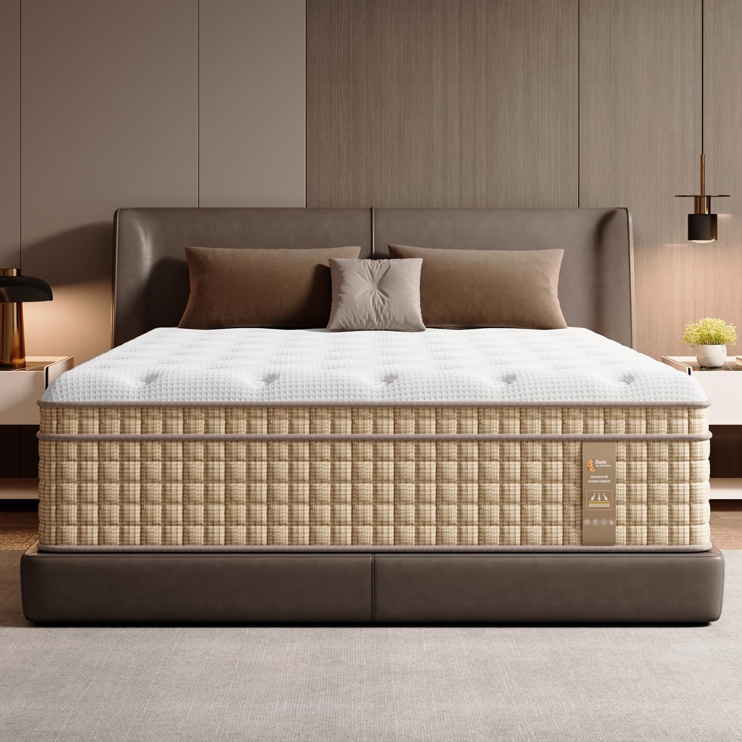 14" Hybrid Mattress With Innerspring & Gel Memory Foam - The Sleep Loft - Online Mattress Showroom NYC