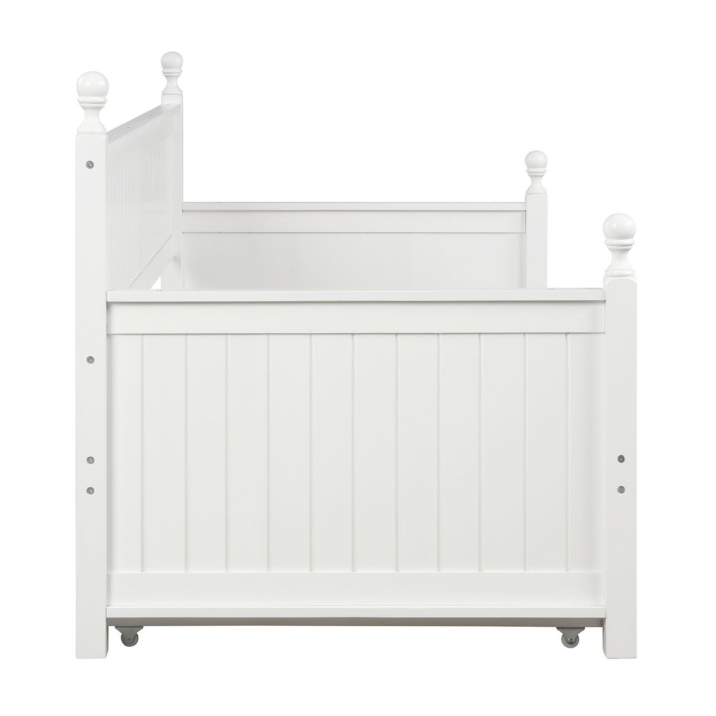 Twin Size Daybed & Twin Size Trundle - White - The Sleep Loft - Online Mattress Showroom NYC