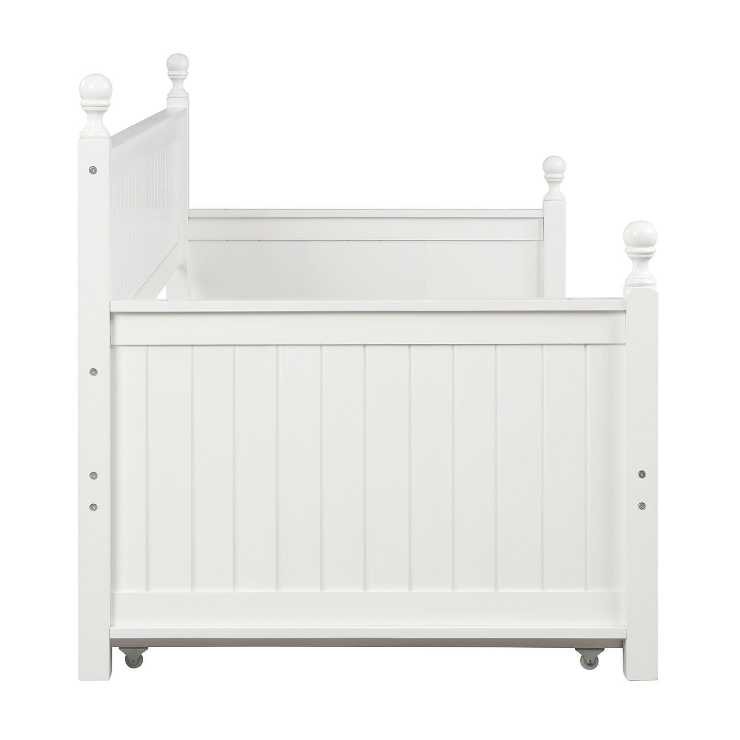 Twin Size Daybed & Twin Size Trundle - White - The Sleep Loft - Online Mattress Showroom NYC