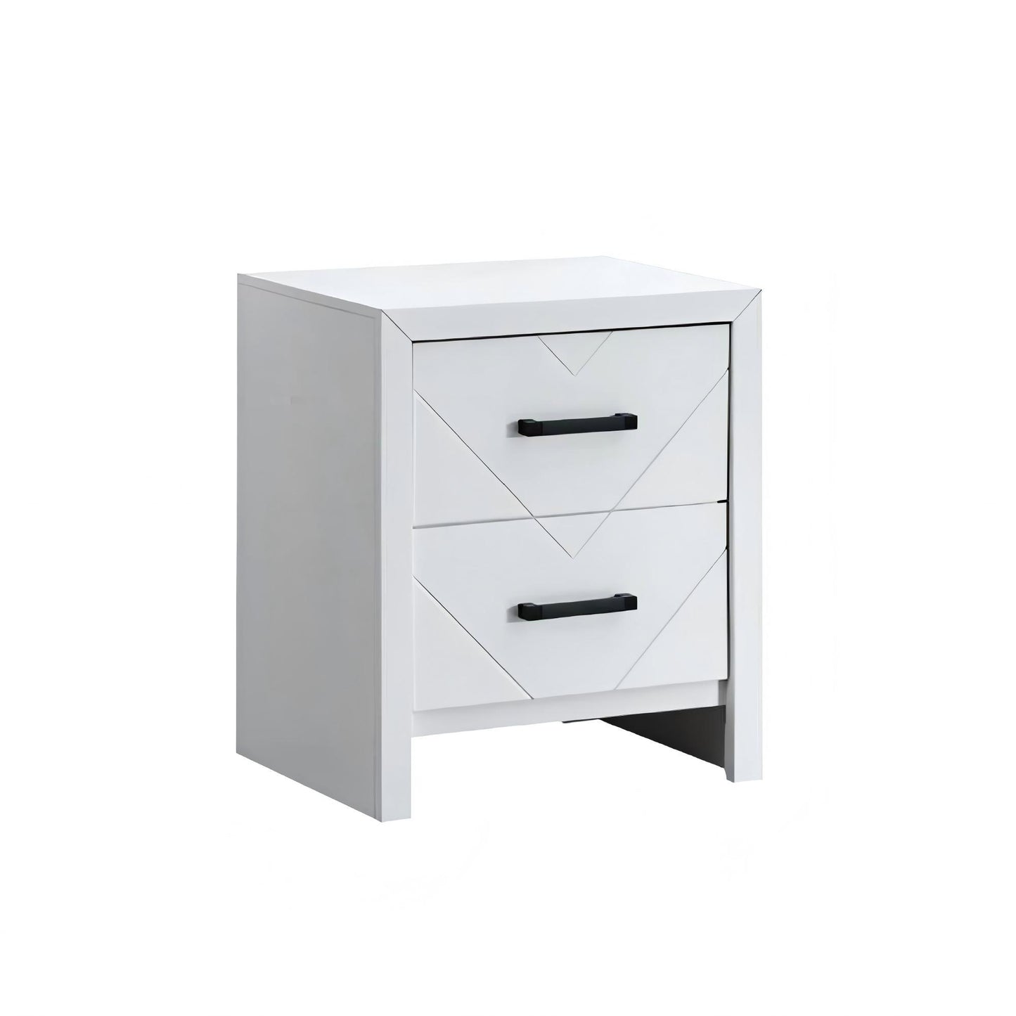 Morris - 2 Drawers Nightstand - The Sleep Loft - Online Mattress Showroom NYC