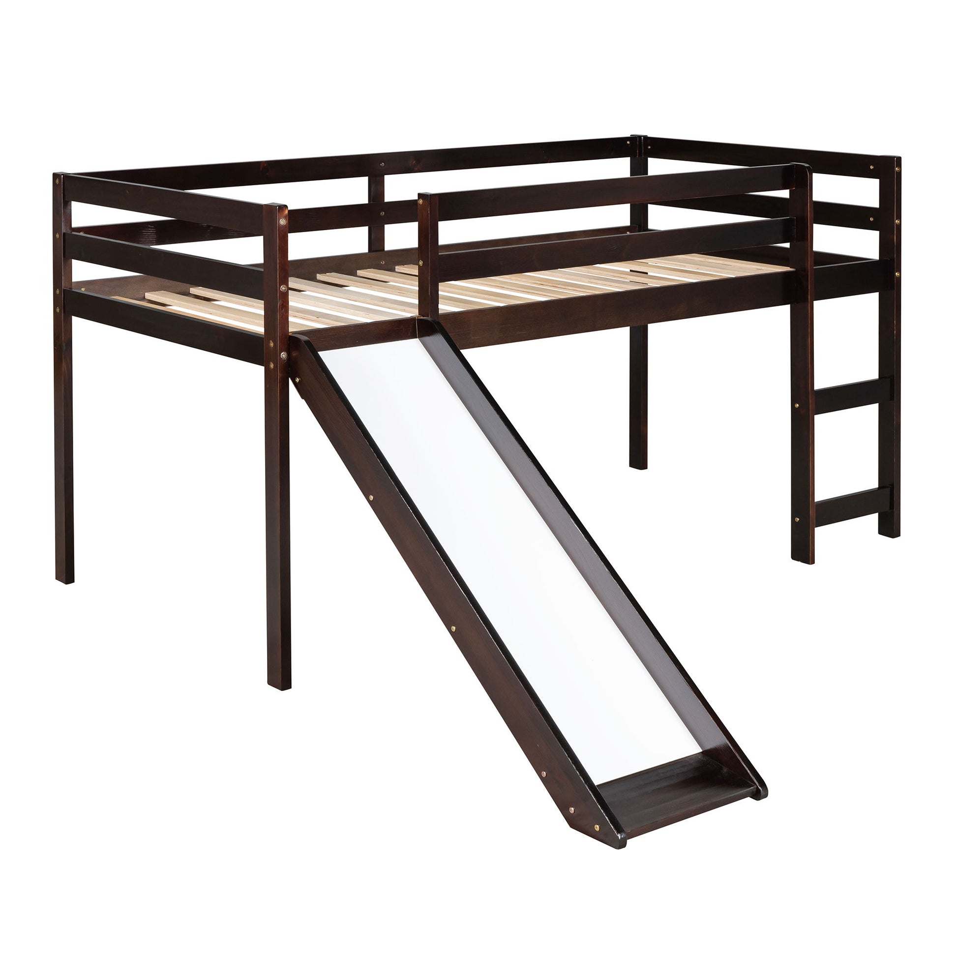 Loft Bed With Slide, Multifunctional Design - The Sleep Loft - Online Mattress Showroom NYC