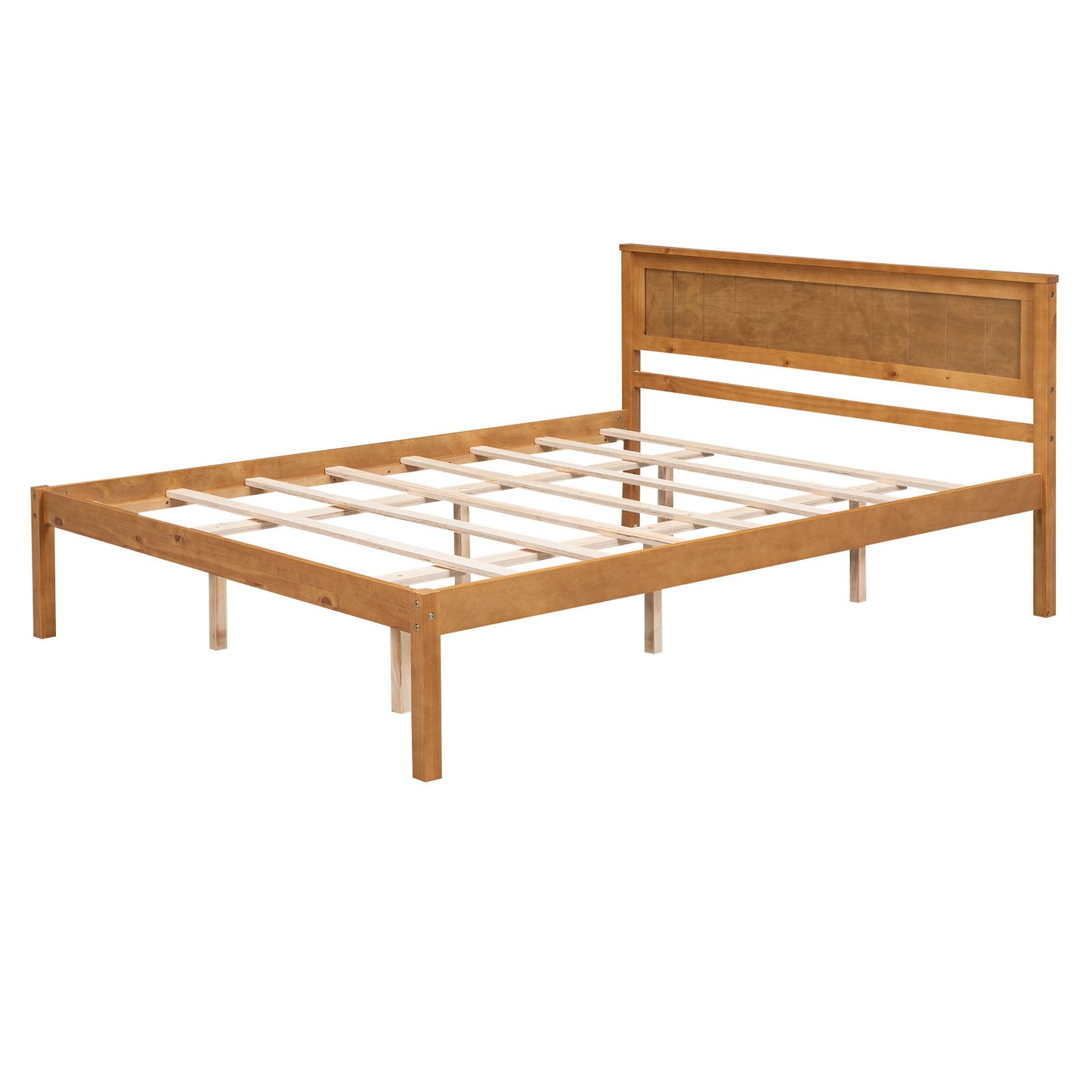 Platform Bed Frame With Headboard - The Sleep Loft - Online Mattress Showroom NYC
