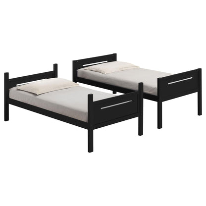 Bunk Bed With Built In Ladder, Safety Guardrails And Angled Access Step - The Sleep Loft - Online Mattress Showroom NYC