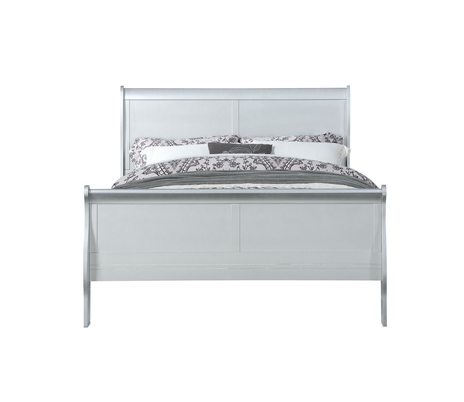 Louis Philippe - Sleigh Style Bed - The Sleep Loft - Online Mattress Showroom NYC