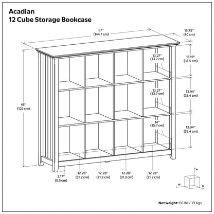 Acadian - Handcrafted Cube Storage - The Sleep Loft - Online Mattress Showroom NYC